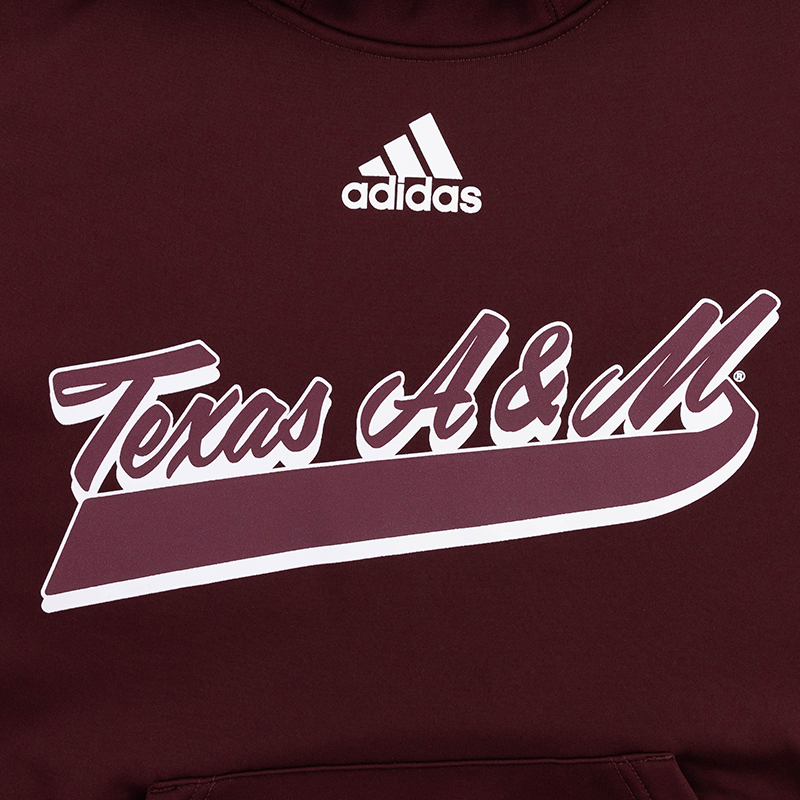 Texas A&M Adidas Sideline Swoosh Hoodie