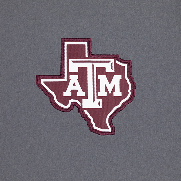 Texas A&M Adidas Woven Short Sleeve Quarter Zip Jacket