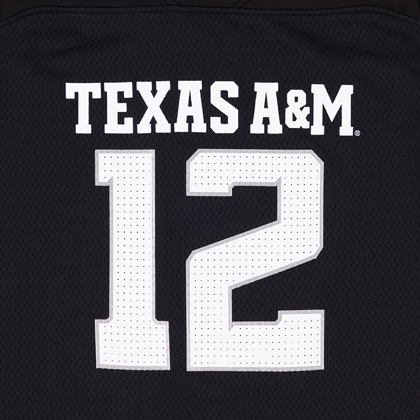 Texas A&M Youth Black Strategy Replica Jersey