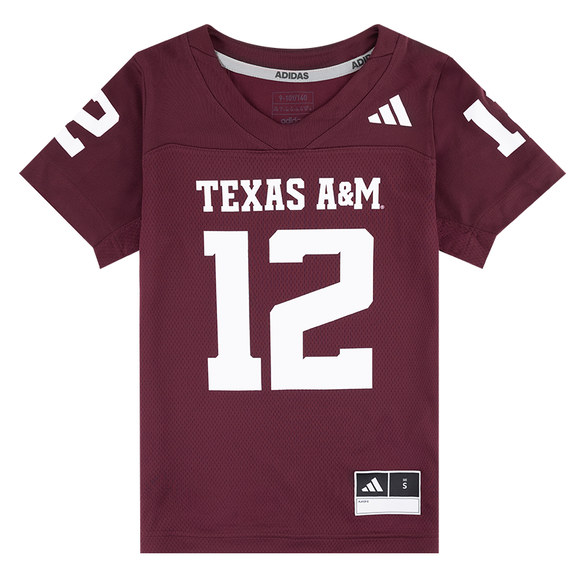 Texas A&M Youth Replica Football Jersey