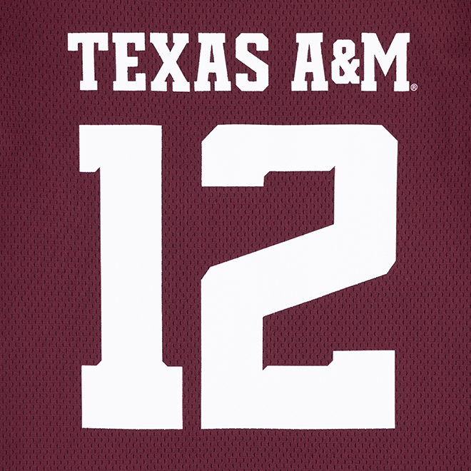 Texas A&M Youth Replica Football Jersey