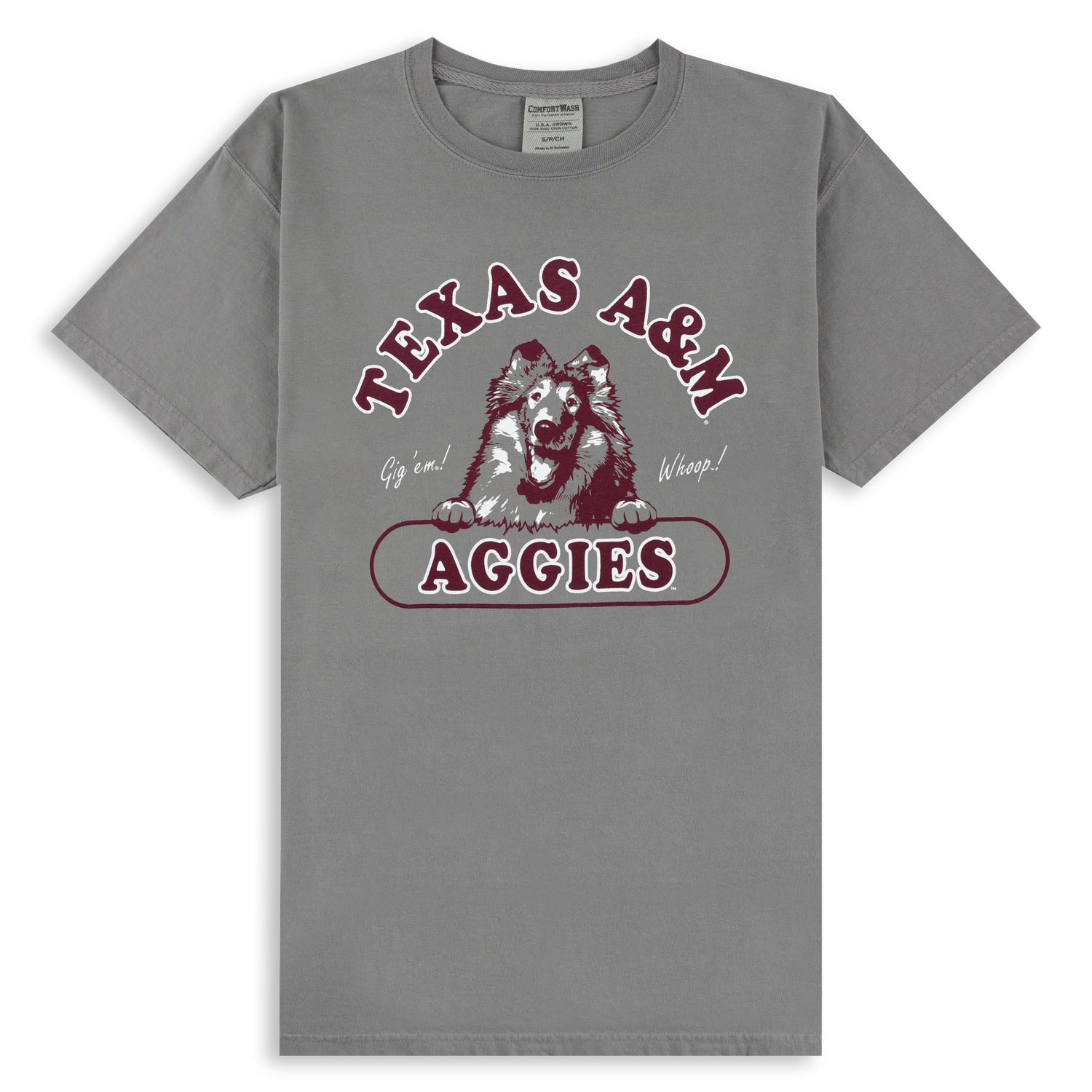 Texas A&M Aggies Smiling Reveille T-Shirt