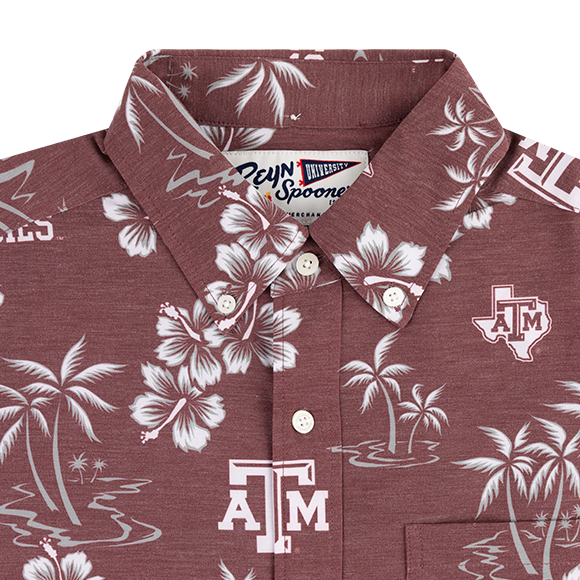 Texas A&M Reyn Spooner Kekai Performance Button Down