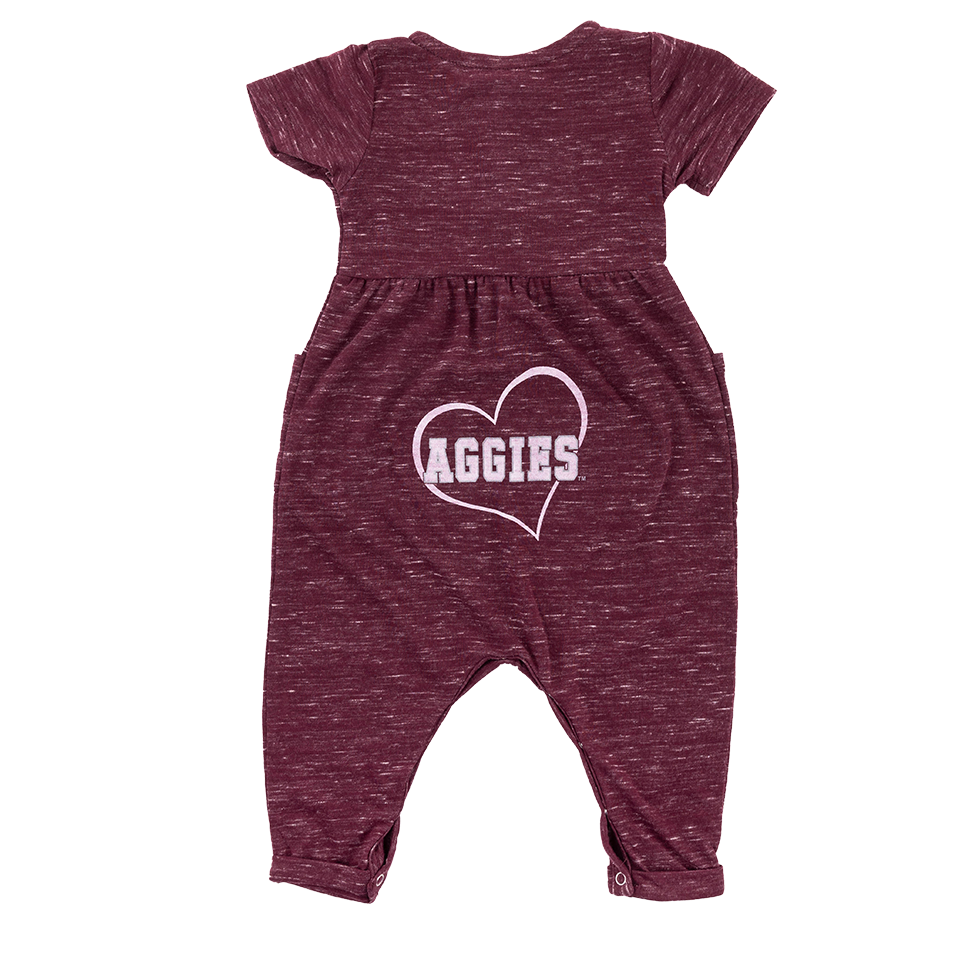 Texas A&M Aggies Infant Fleet Romper