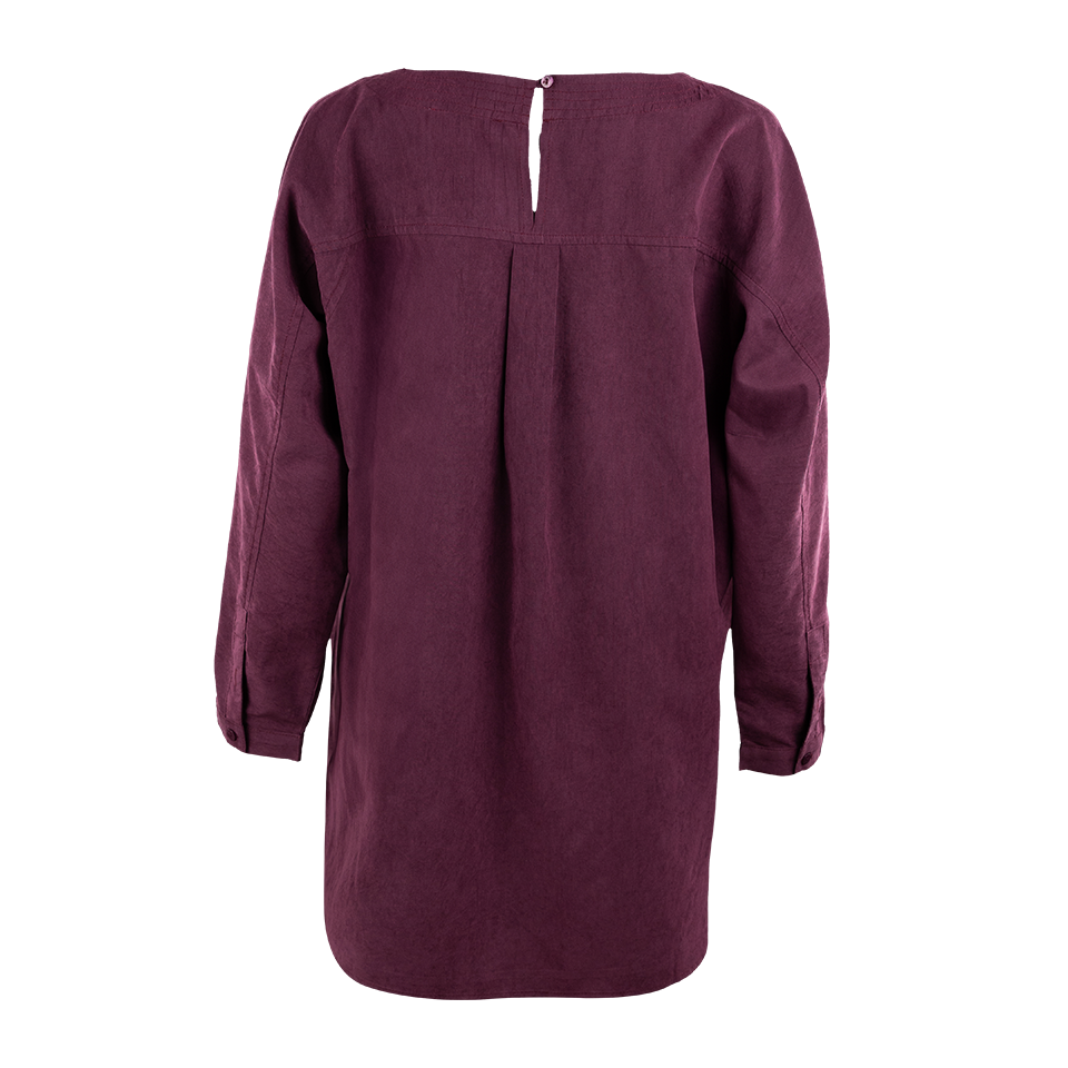 Maroon 3/4 Sleeve Blouse