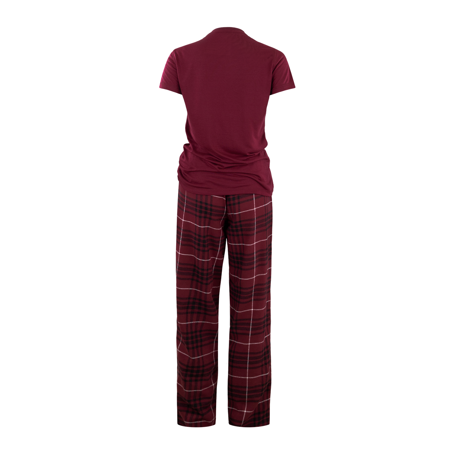 Texas A&M Womens Plaid Pajamas Set