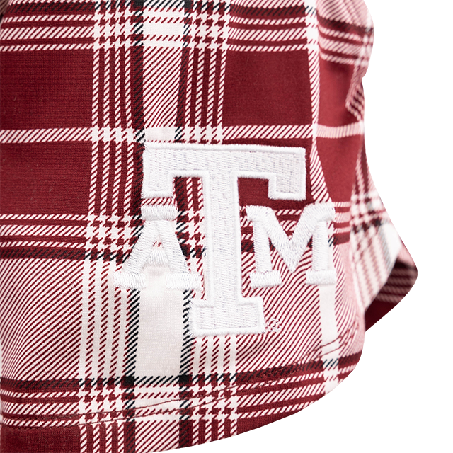 Texas A&M Plaid Sleep Shorts