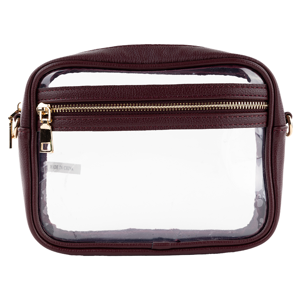 Collegiate Outfitters Small Clear Purse