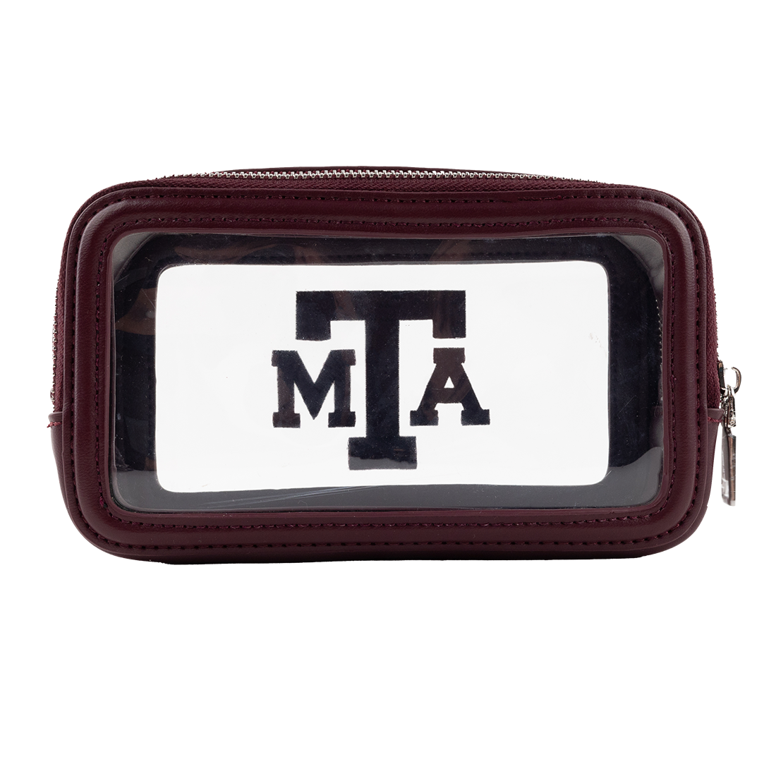 Texas A&M Clear Embroidered Bag