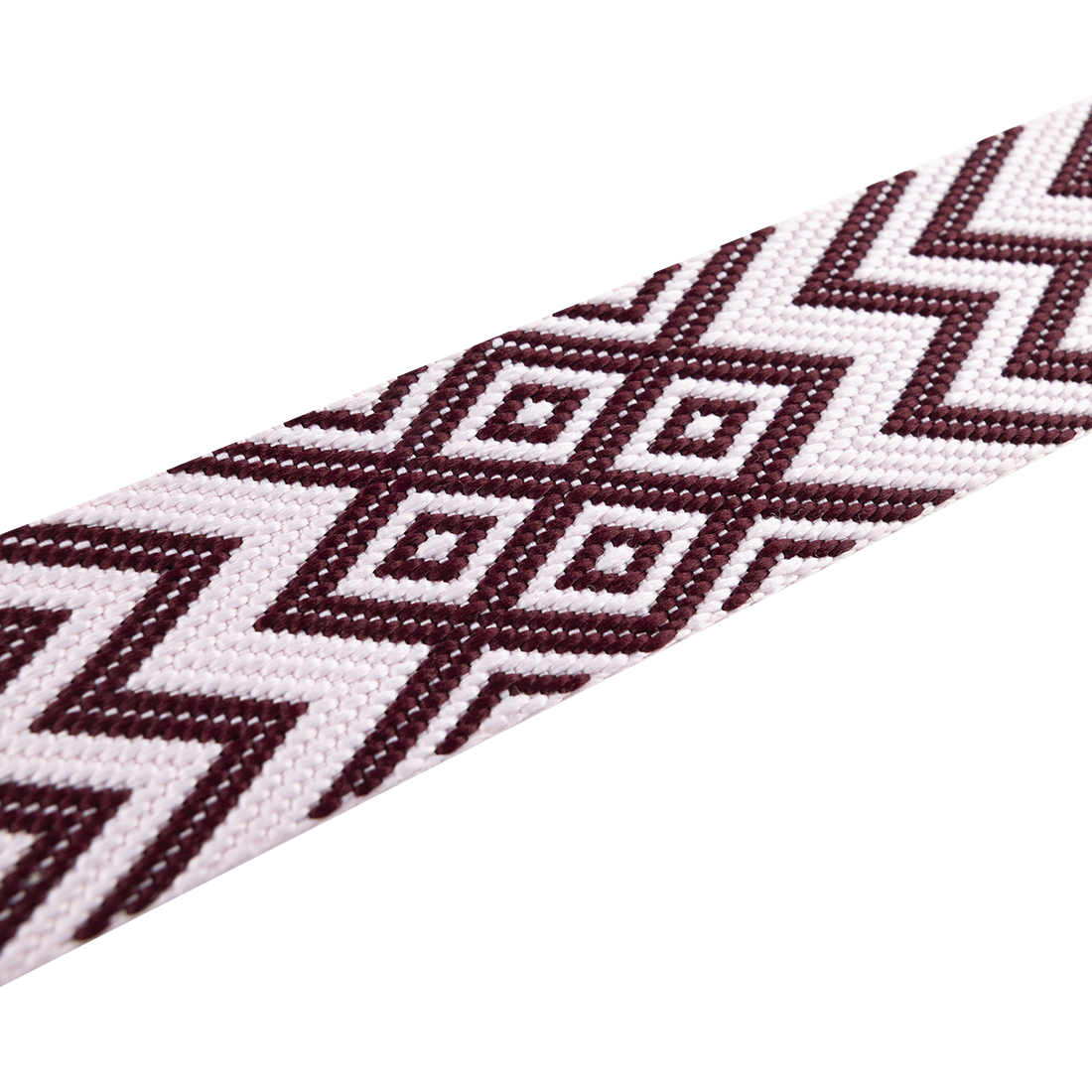 Maroon Chevron Purse Strap