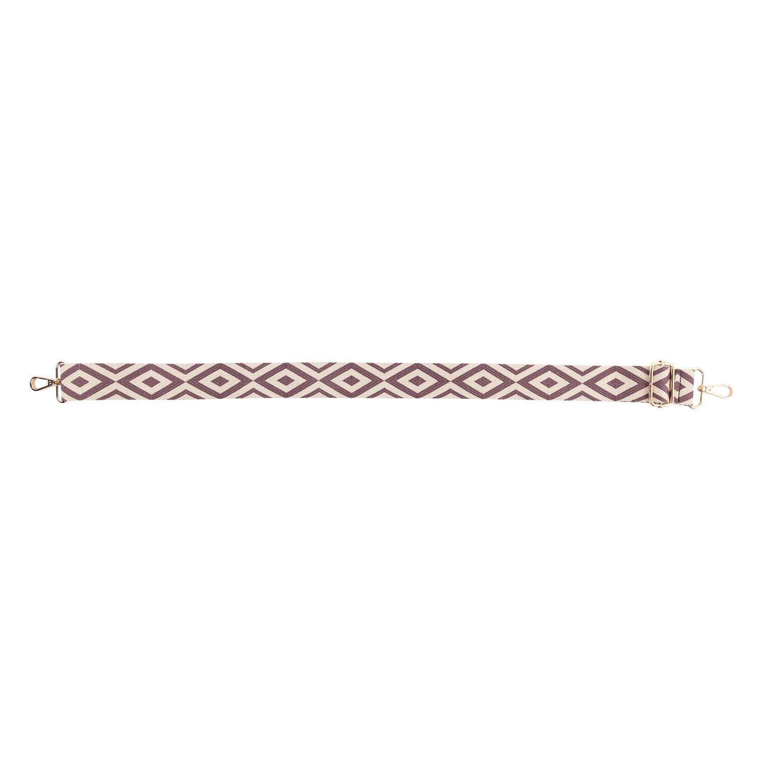 Maroon Diamond Purse Strap