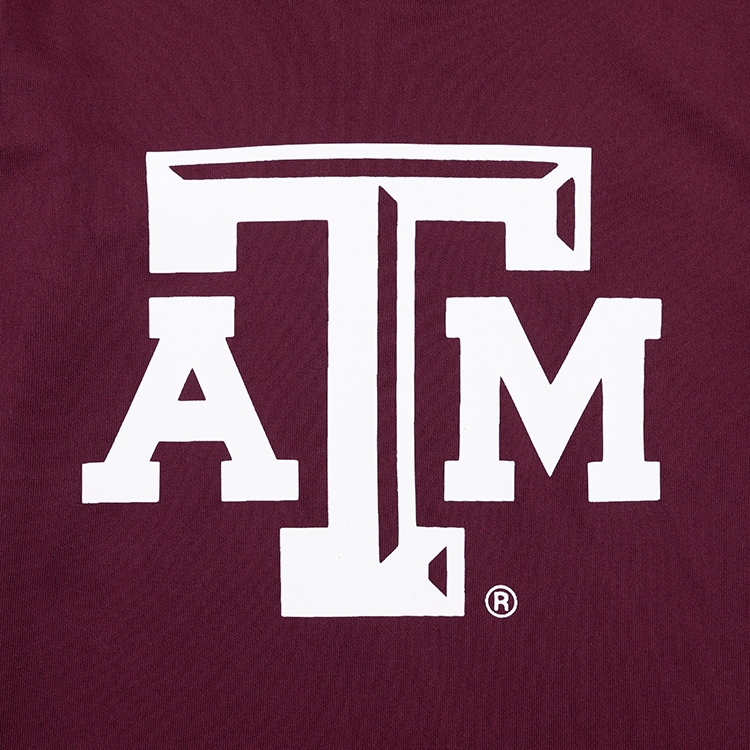 Texas A&M Toddler Beveled Performance Tee