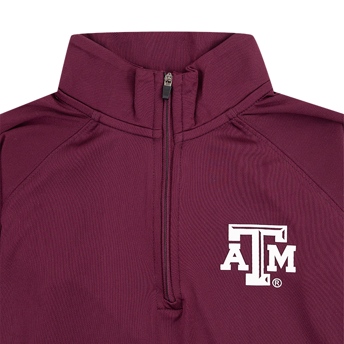 Texas A&M Toddler Quarter Zip Poly Windshirt