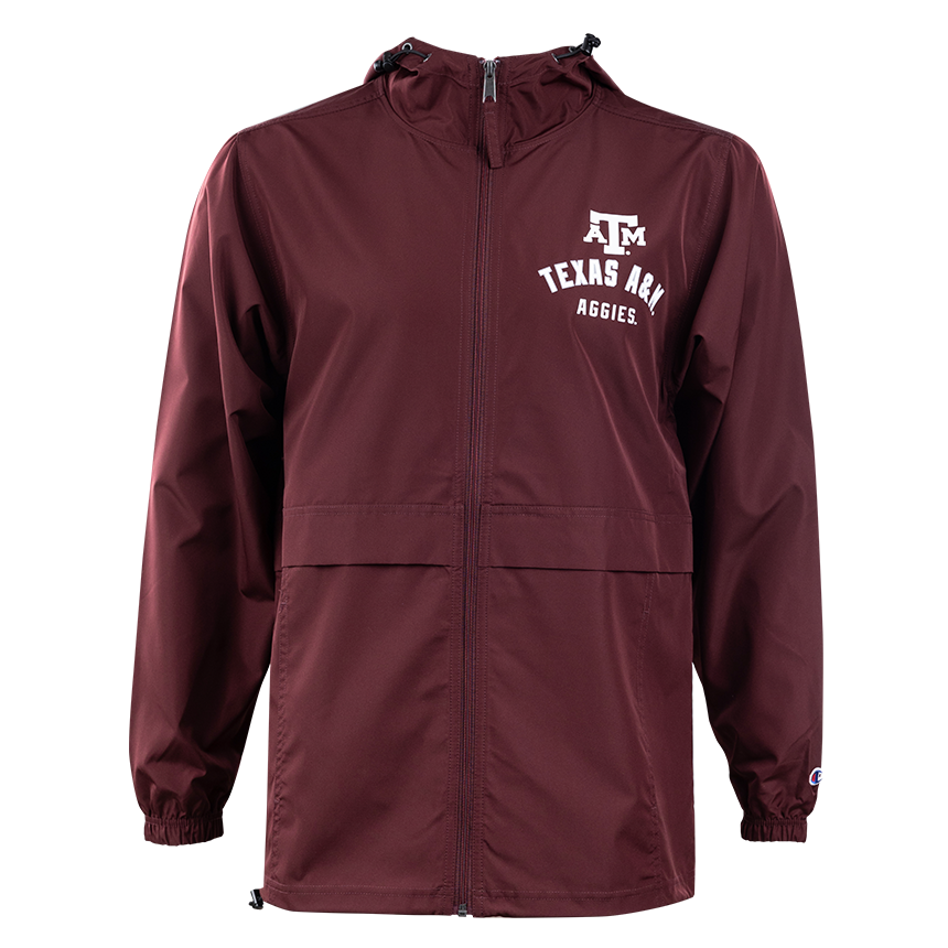 Texas A&M Aggies Full Zip Lightweight Jacket