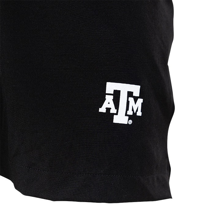 Texas A&M Champion Black Woven 5" Short