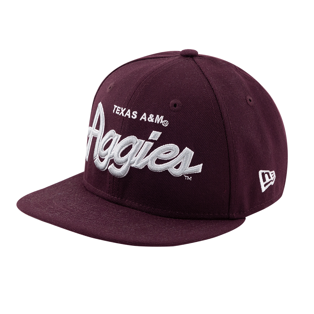 Texas A&M Youth Script Aggies Flatbill Hat