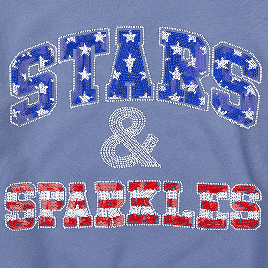 Texas A&M Queen of Sparkles Stars & Sparkles Sweatshirt