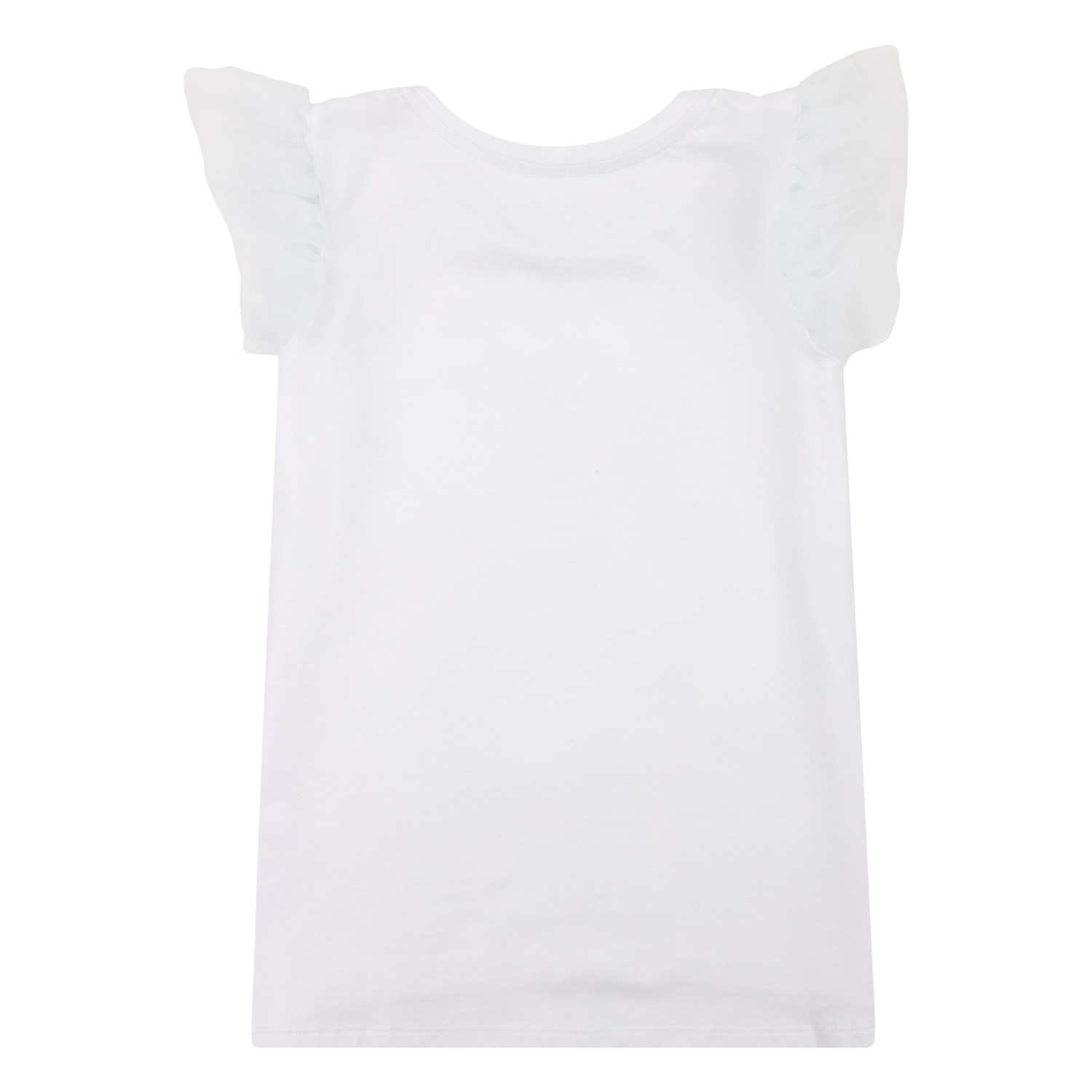 White Tulle Youth Tank Top