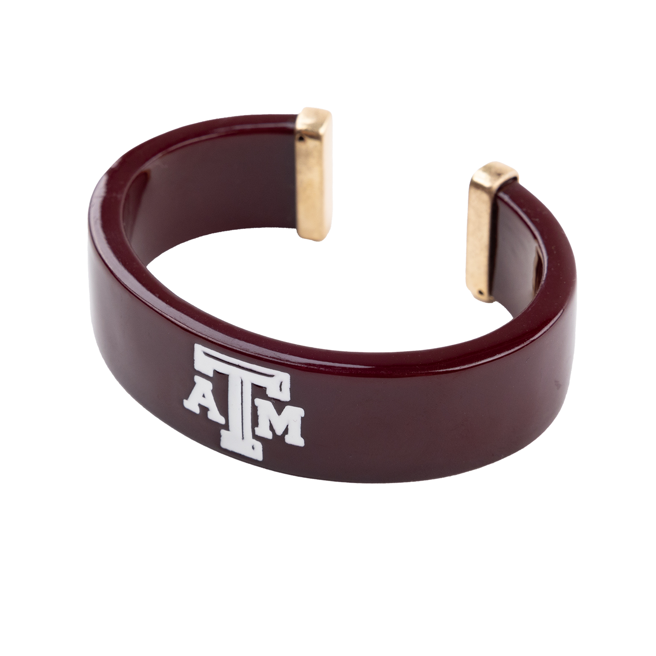 Texas A&M Resin Cuff Bracelet