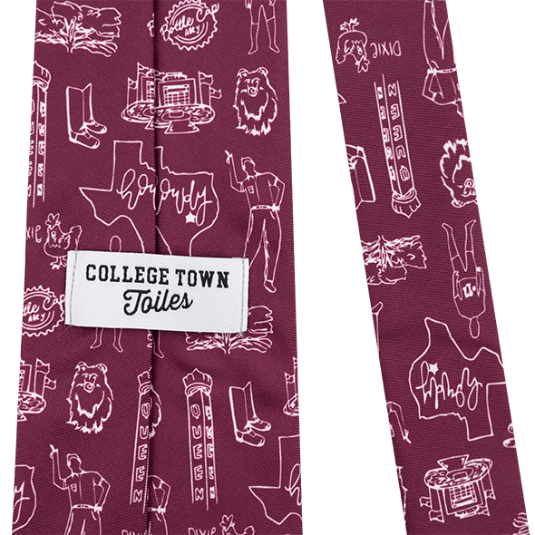 College Station Monuments Tie