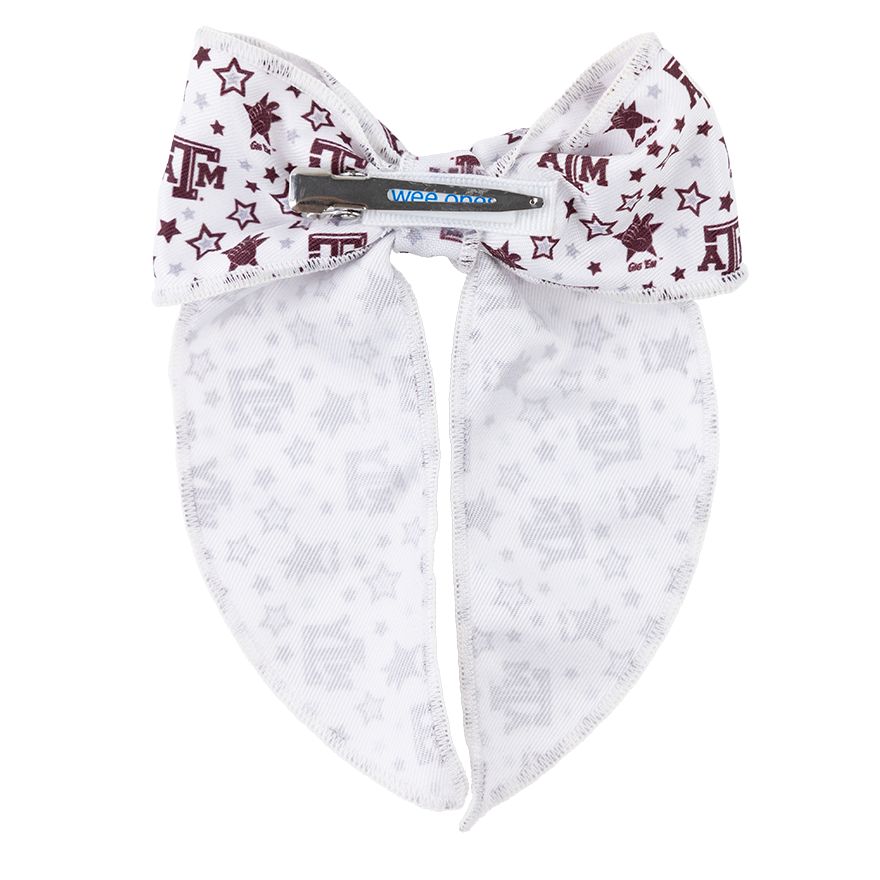 Texas A&M Medium Whimsy Tail Bow