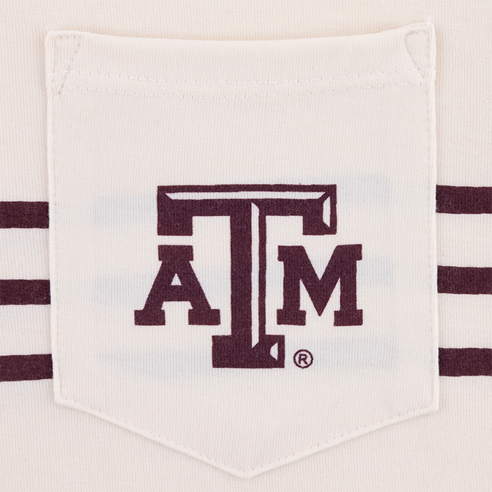 Texas A&M Toddler Striped Pocket Long Sleeve