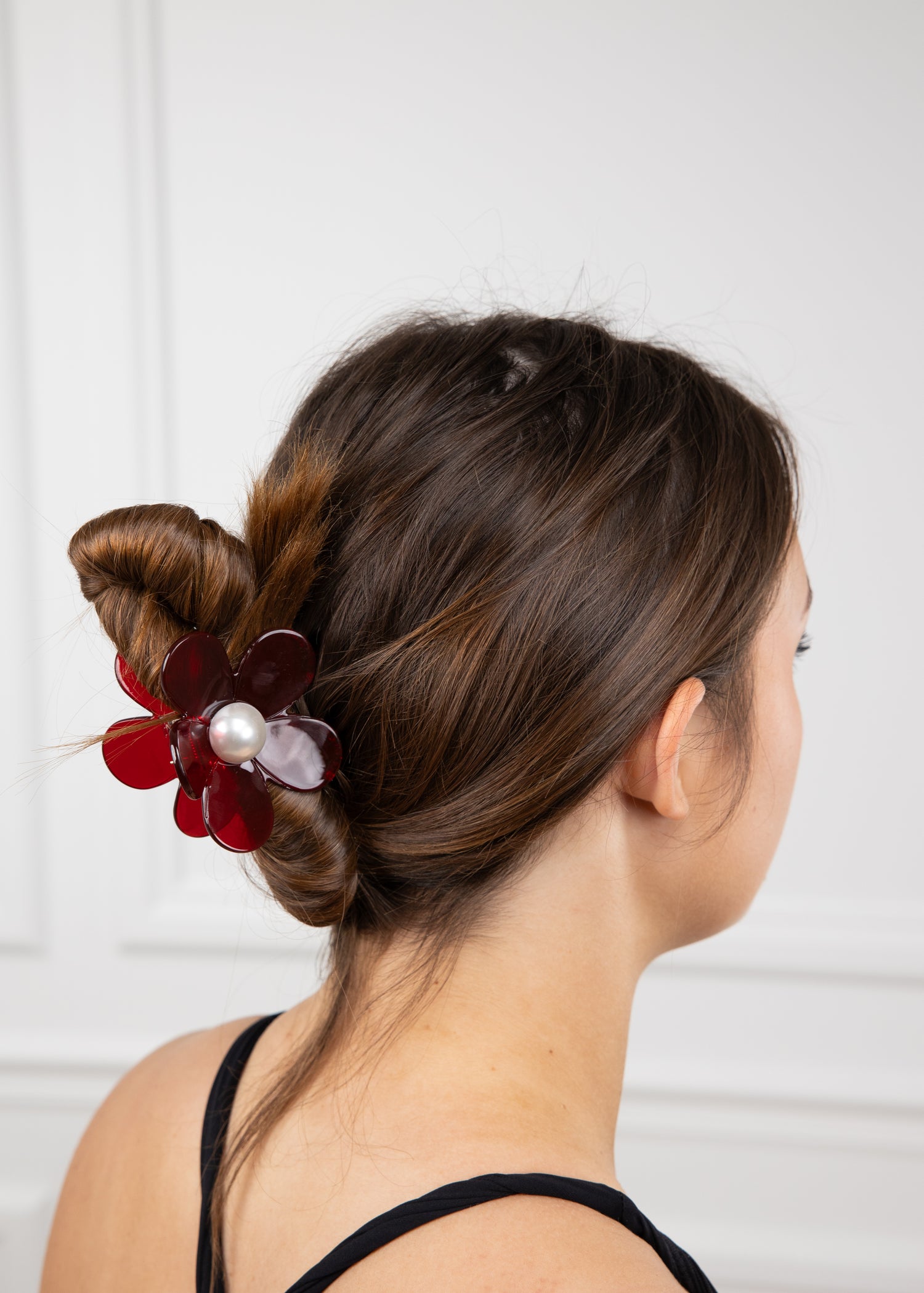 Gigi Pearl Flower Clip