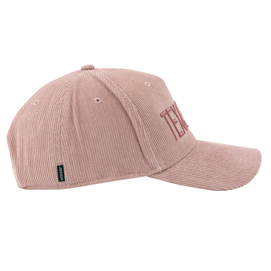 Texas A&M Corduroy Rose Gold Hat