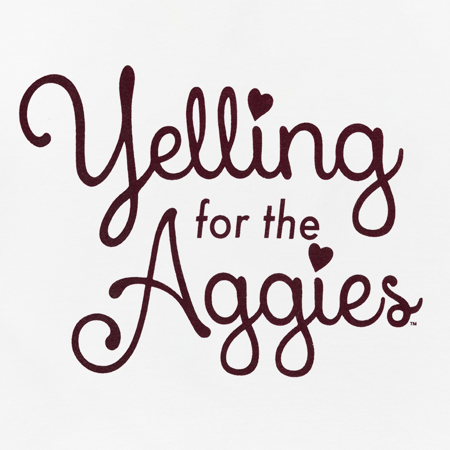 Yelling for the Aggies Youth T-Shirt