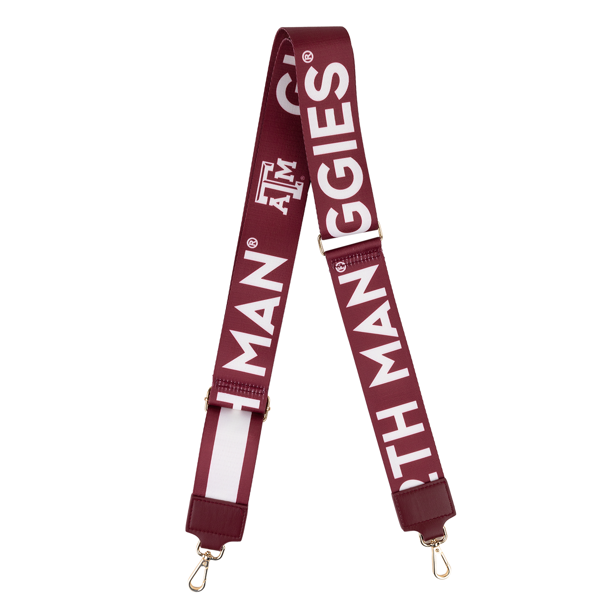 Gig 'Em Aggies Purse Strap 2"