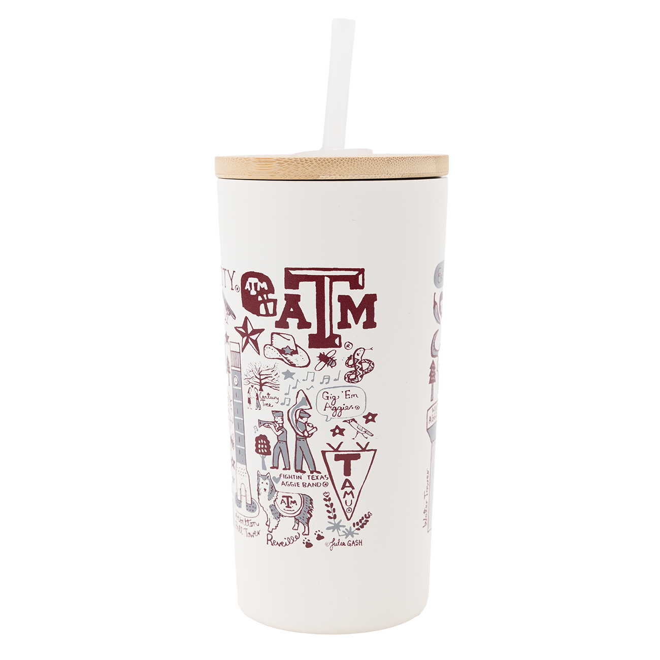 Texas A&M Julia Gash Hillary Tumbler