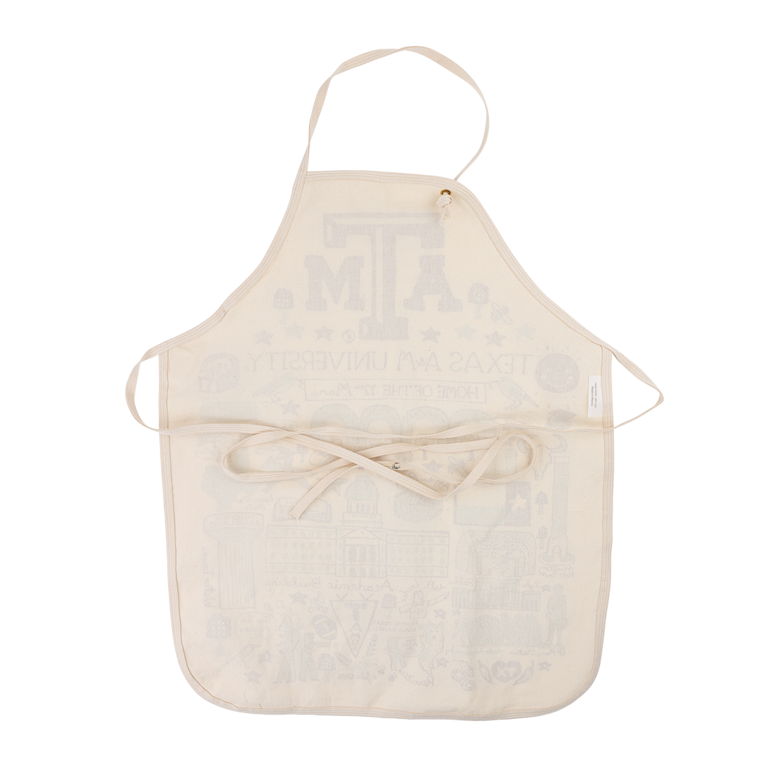 Texas A&M Julia Gash Canvas Apron