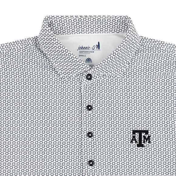 Texas A&M Johnnie-O Blume Pattern Polo