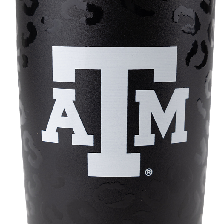 Texas A&M Tonal Cheetah Tumbler 20oz