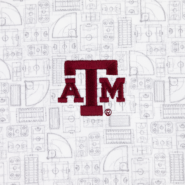 Texas A&M Peter Millar Out of Bounds Performance Jersey Polo