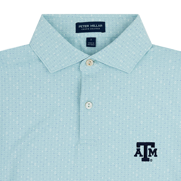 Texas A&M Peter Millar Harmon Geo Performance Polo