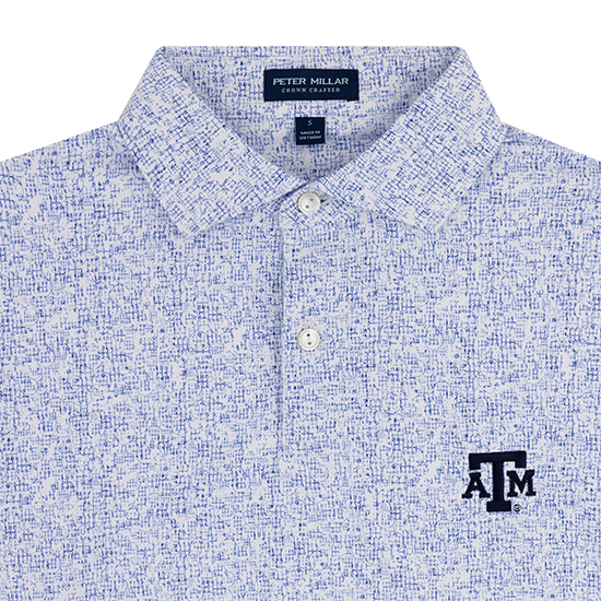 Texas A&M Peter Millar Switching Gears Performance Polo