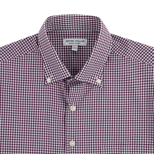 Peter Millar Cranbrook Performance Poplin Sport Shirt