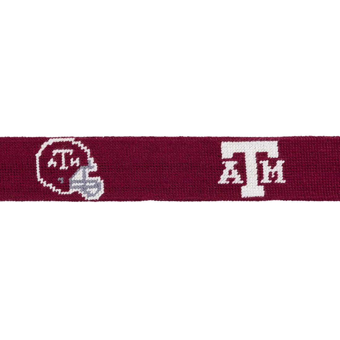 Texas A&M Smathers & Branson Football Helmet and Logo Belt