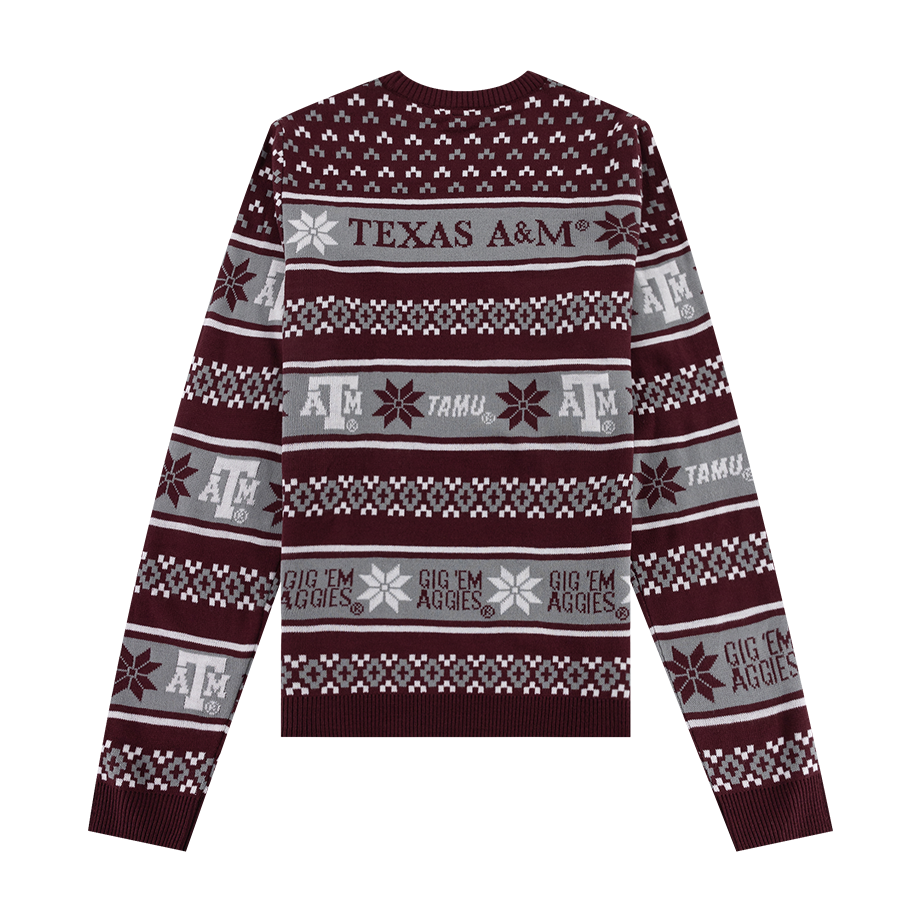 Texas A&M Aggies Big Logo Ugly Sweater