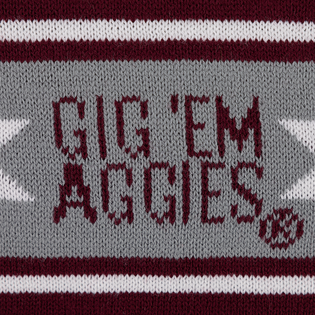 Texas A&M Aggies Big Logo Ugly Sweater