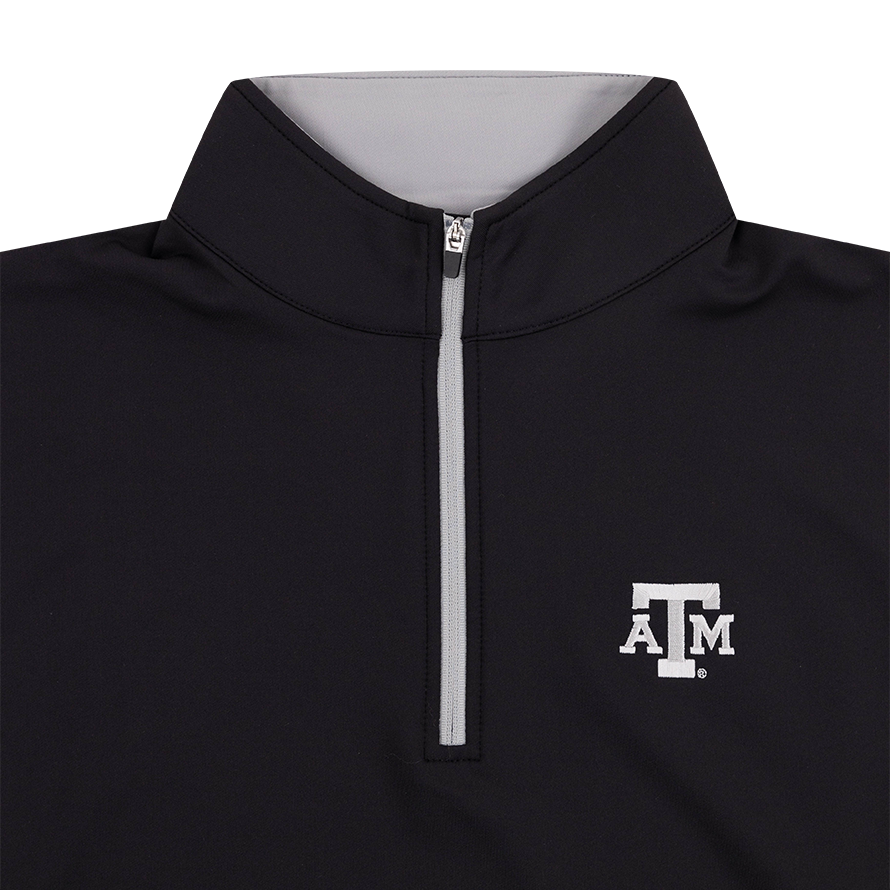 Texas A&M Gen Teal Venture Performance Quarter Zip Vest