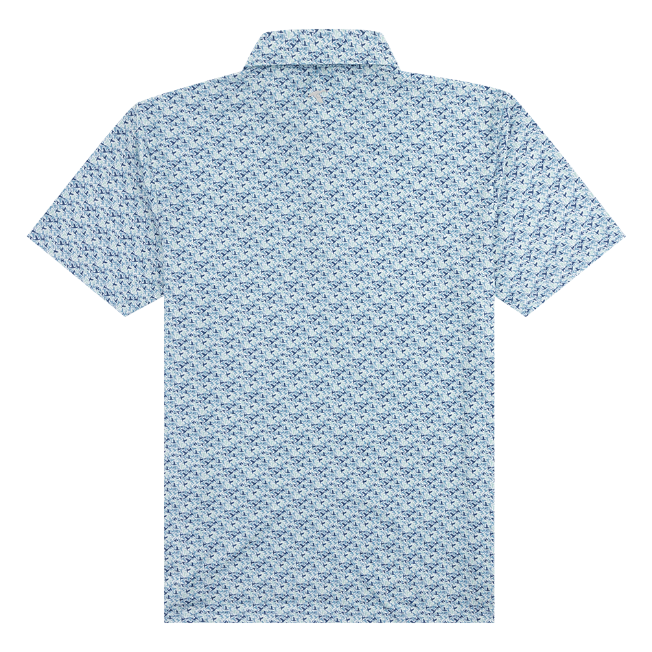 Texas A&M Blue Duck Camo Performance Polo