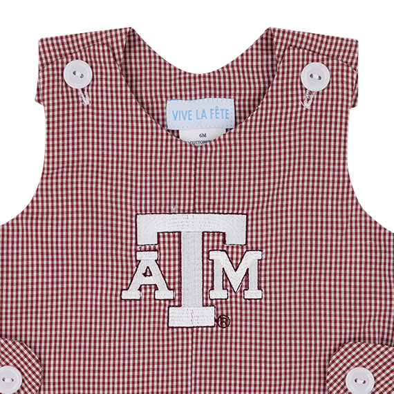 Texas A&M John Mini Check Jon Jon