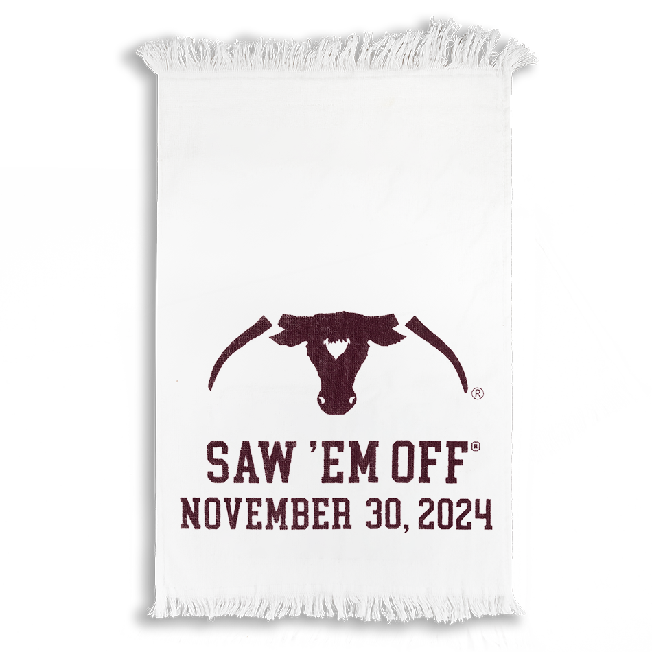 2024 Saw 'Em Off Date Towel