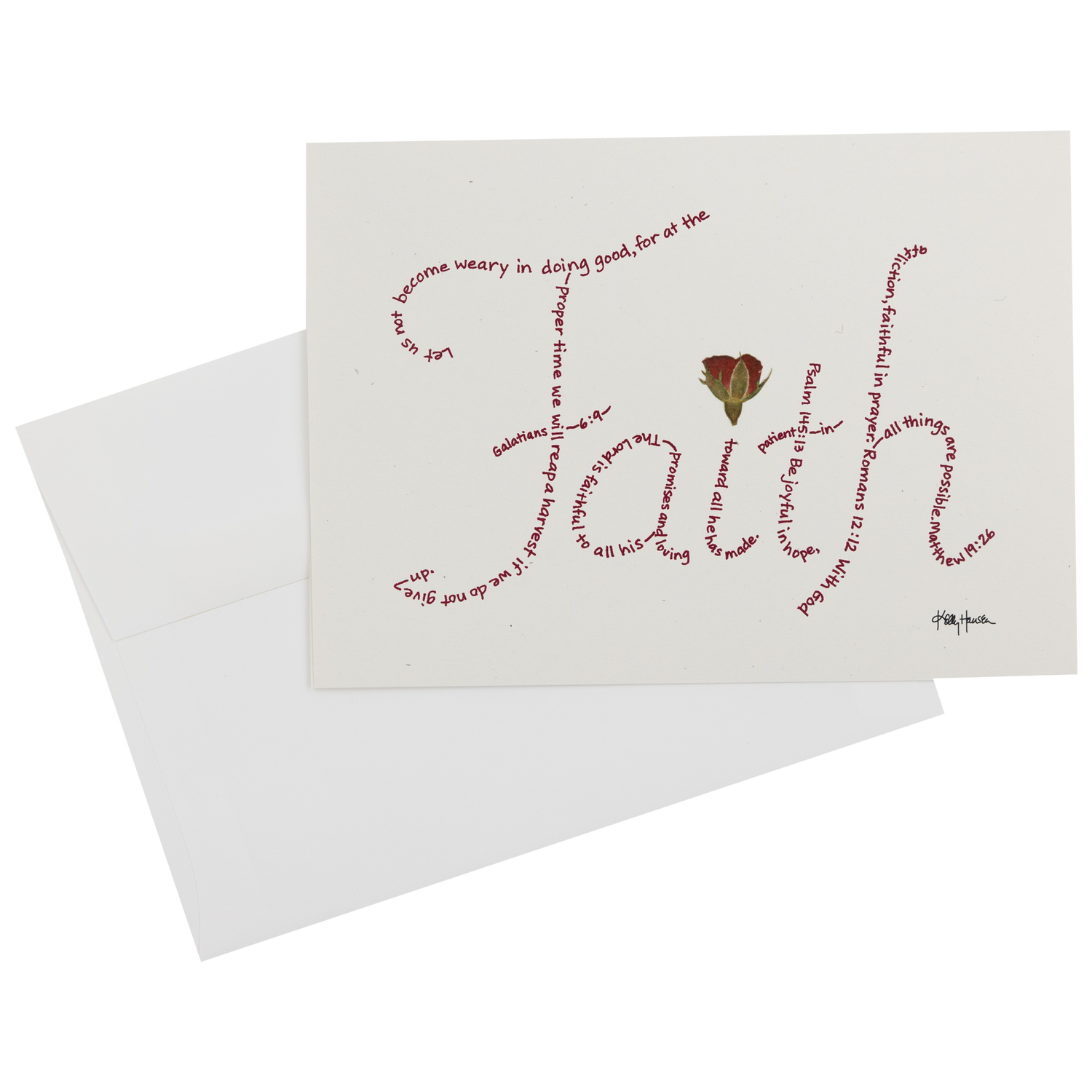 Faith Scripture Card