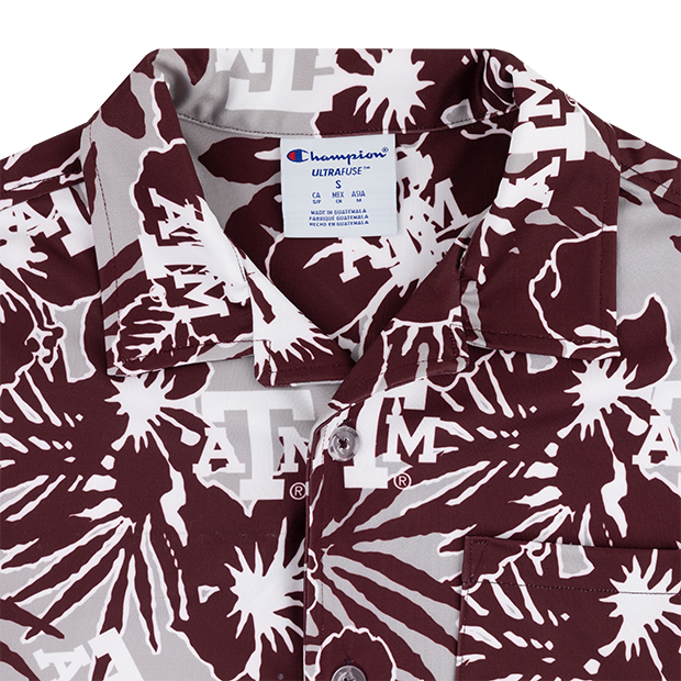 Texas A&M Champion Hawaiian Gameday Shirt