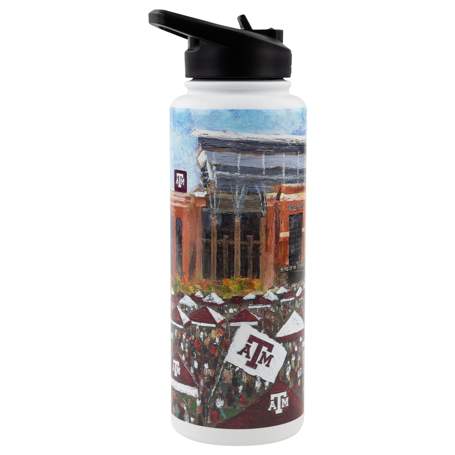 Texas A&M Kyle Field Quencher Bottle 34oz