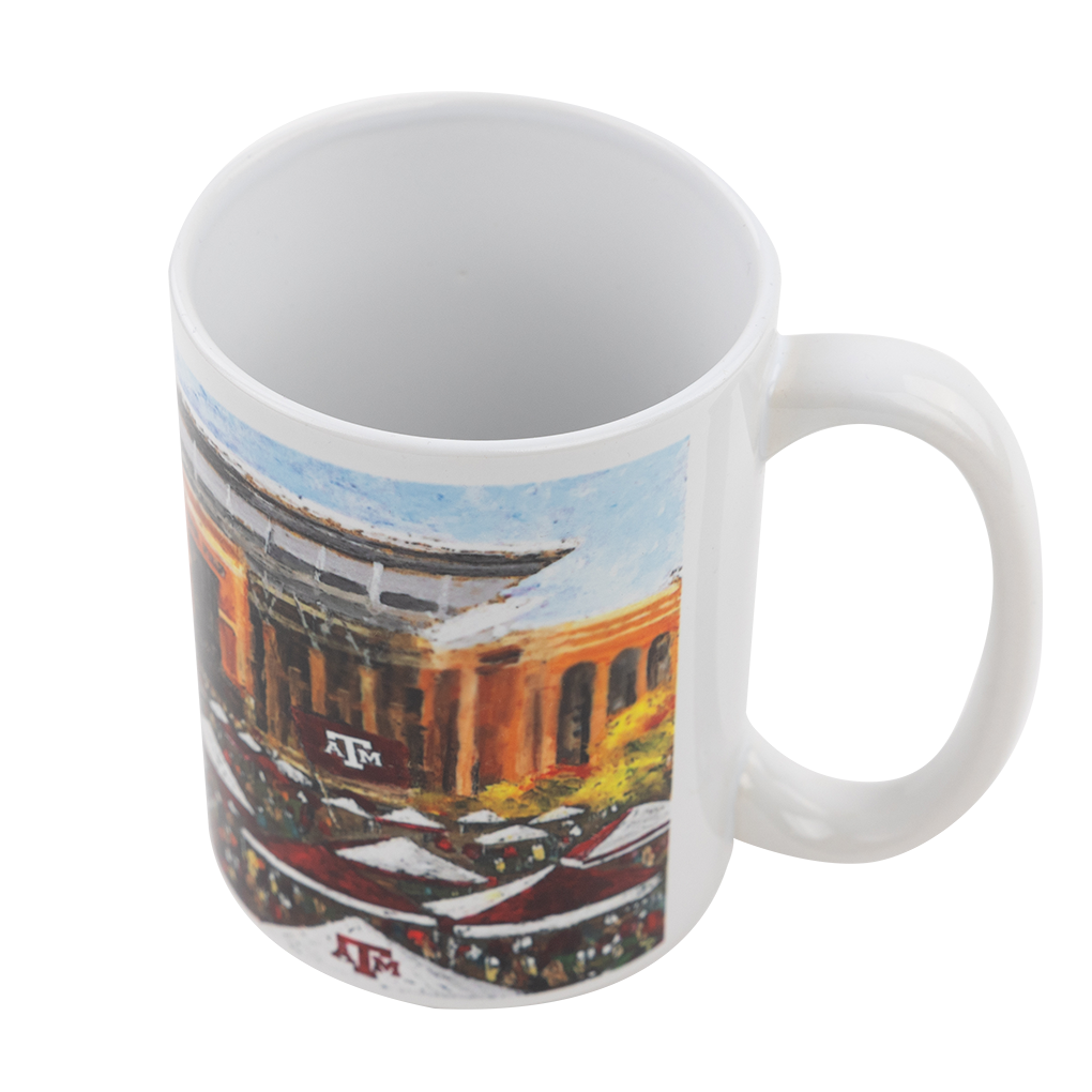 Texas A&M Kyle Field Sublimated Coffee Mug 15oz