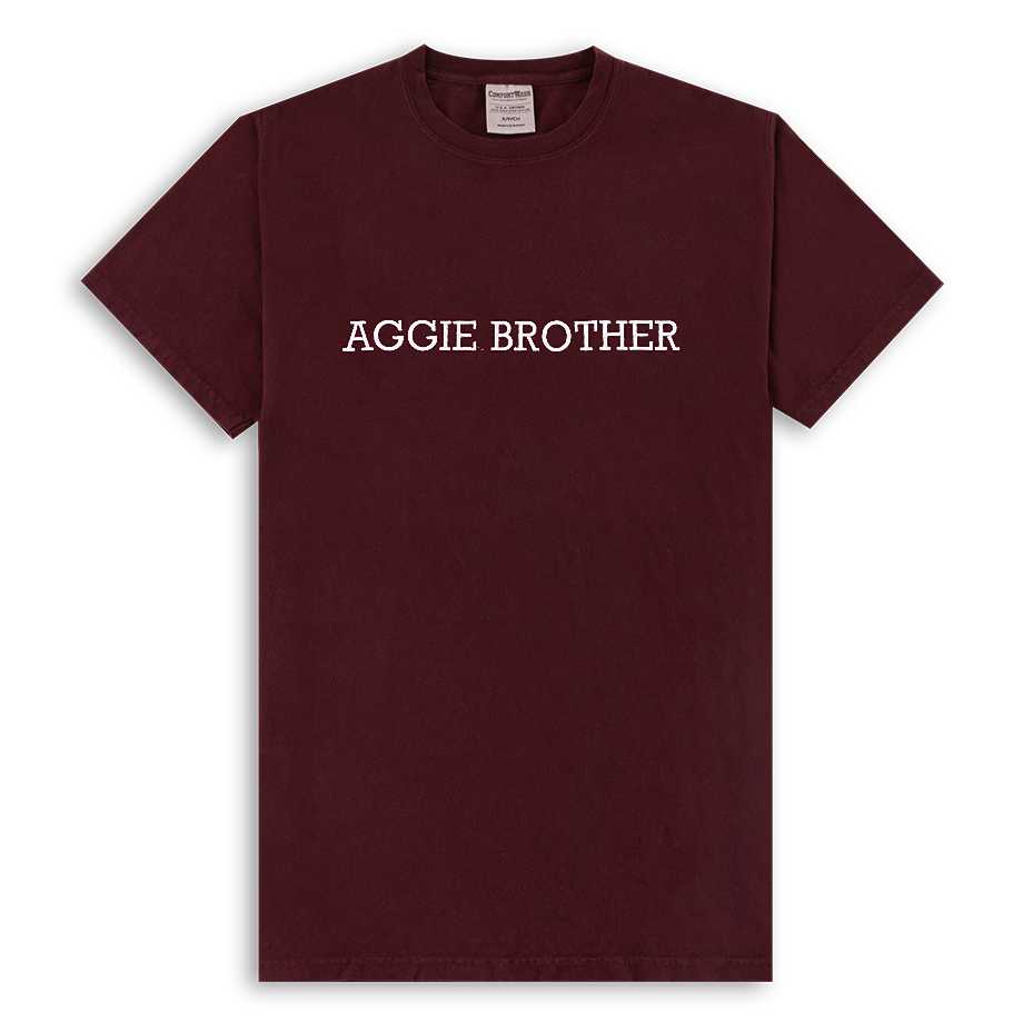 Embroidered Aggie Brother T-Shirt